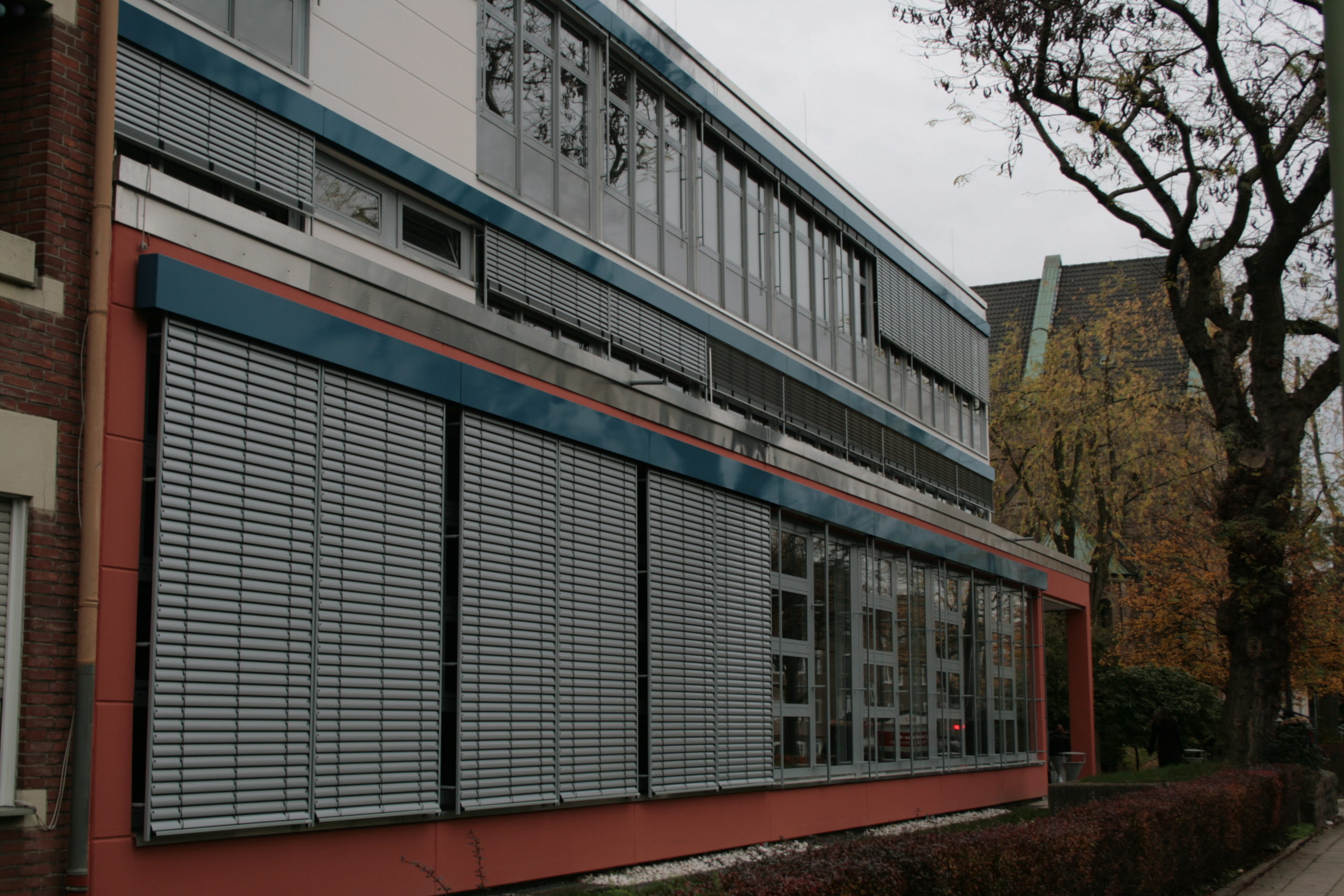 Schulgebäude in der Franziskanerstraße