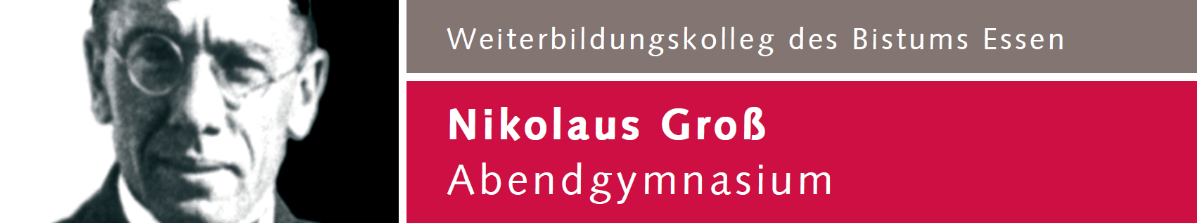 Nikolaus Groß Abendgymnasium, altes Logo