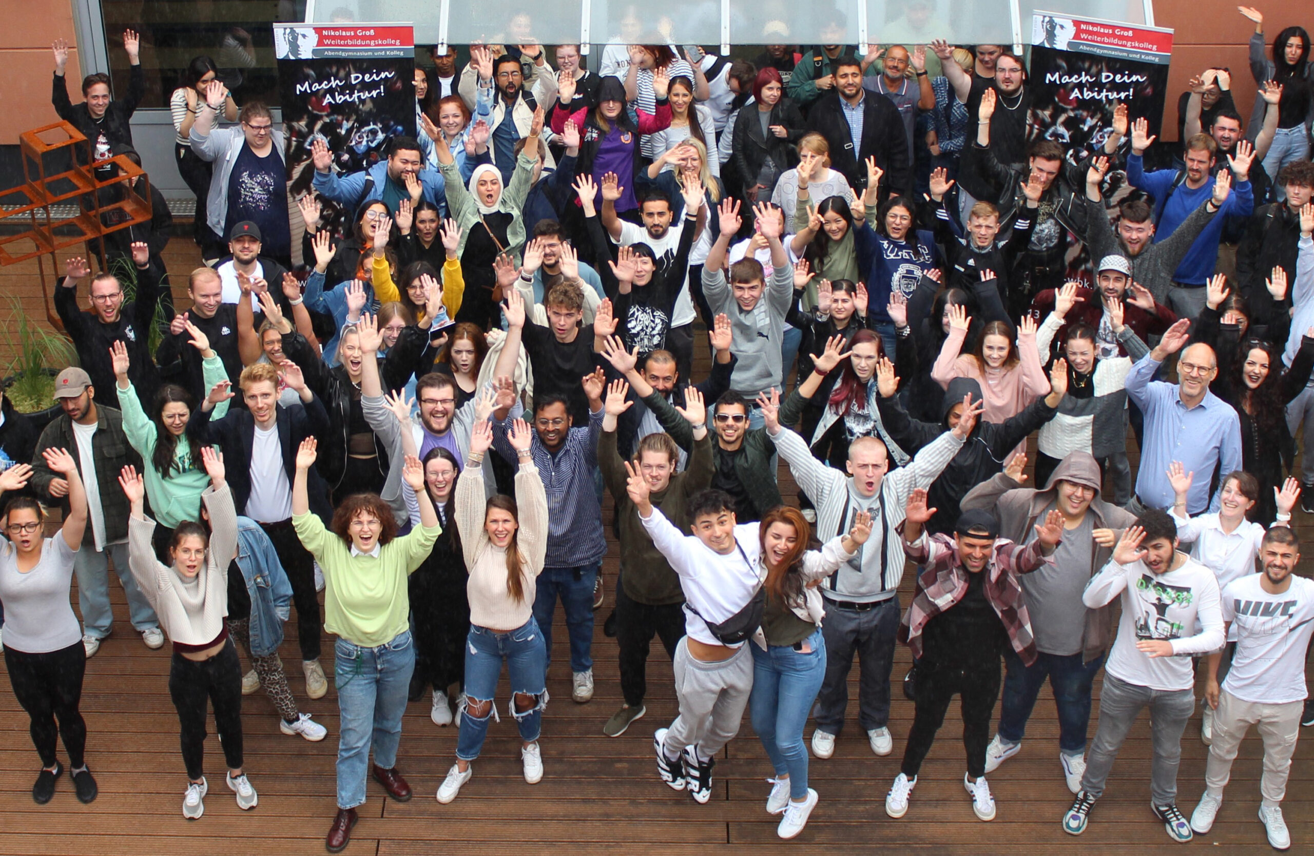 Studierendengruppe auf Zollverein