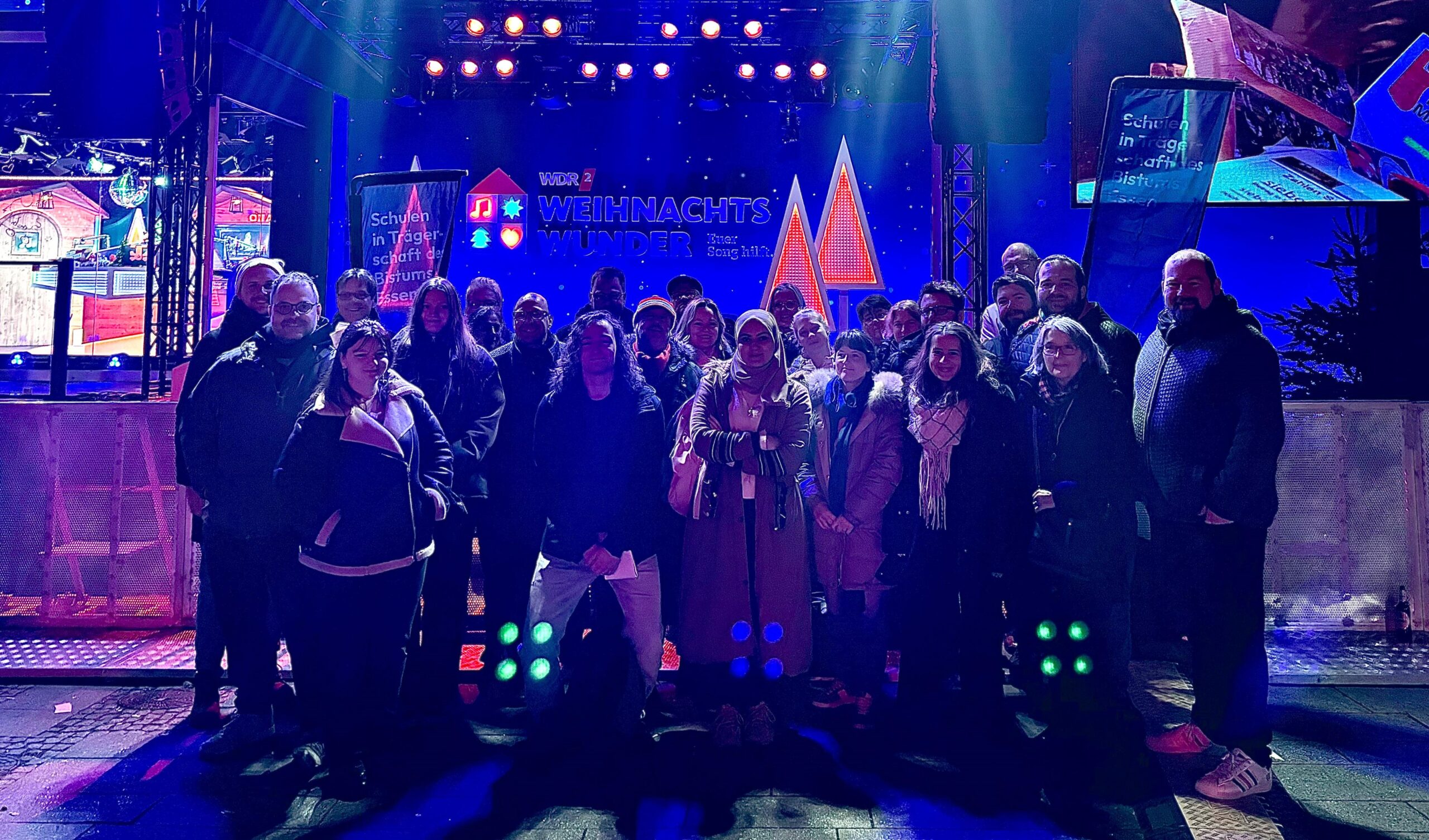 NGW und Bistumsschulen beim WDR2 Weihnachtswunder